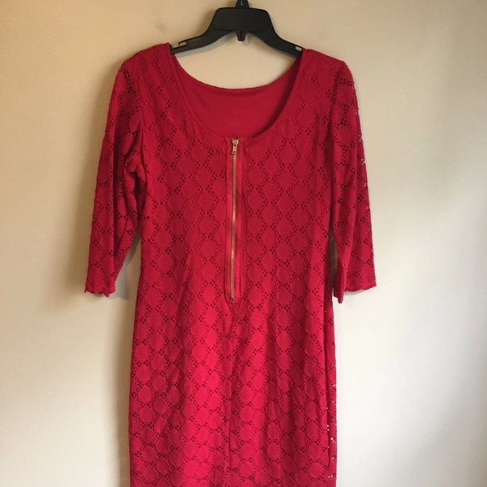 Covington size 6 red dress - Picture 4 of 5